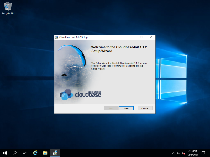 installing Cloudbase-init